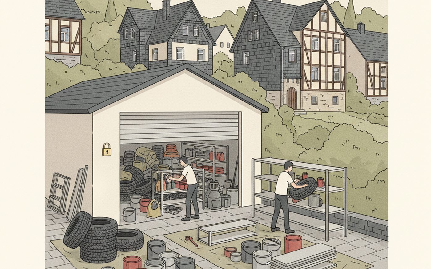 Garage entrümpeln Velbert – unser Team im Einsatz